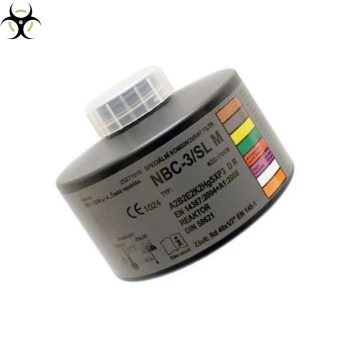 Filtro NBC-3 SL NRBQ para máscara de gas