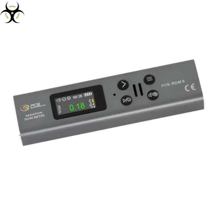 Medidor de radioactividad PCE-RDM5