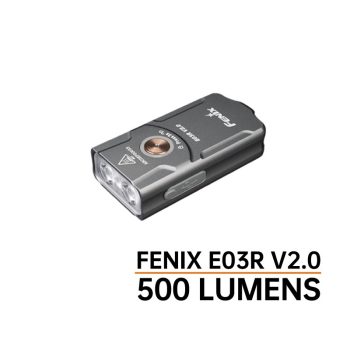 Linterna Fenix E03R V2.0 - 500 lúmenes