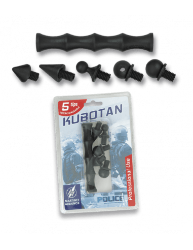 Kubotan Barbaric Puntas Intercambiables | Defensa Personal EDC
