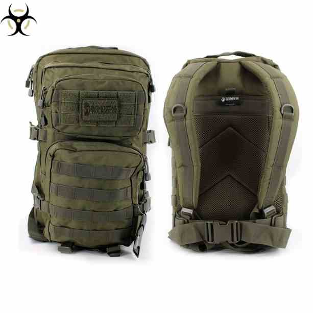 Mochila Táctica 36L Verde Immortal Warrior