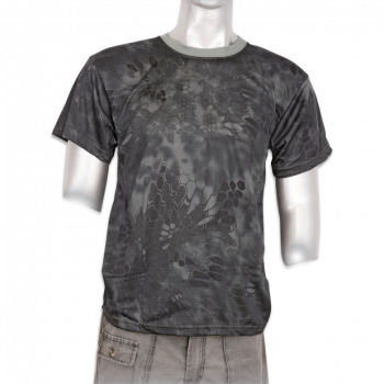 Camiseta Barbaric Camuflaje Black Phyton